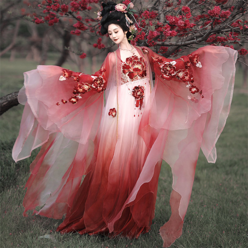 牡丹花神汉服-牡丹花神汉服促销价格、牡丹花神汉服品牌- 淘宝