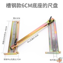 Professional ceramic tile cutting machine pushing knife laser with ruler plate ruler protection pad fast pressure screw bearing knife wheel accessories