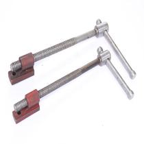 Threaded pliers Screw nut accessories Rocker accessories Type screw table fixed flat mouth pliers accessories t vise