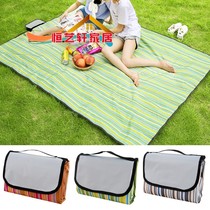Outdoor portable picnic mat waterproof moisture-proof mat dining cloth outing picnic floor mat thickened picnic cloth ins Wind mat