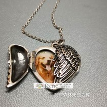 Pet tag Photo album Photo pendant Cat and dog ashes memorial cremation Funeral supplies