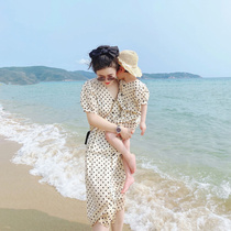 Korea is not the same high-end fried street parent-child clothing summer forest mother-daughter clothing summer dress red summer dress red summer dress Red summer dress red summer dress red summer dress red summer dress red summer dress