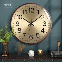 Nordic light luxury watch living room wall clock Household modern simple creative mute clock wall hanging fashion decorative hanging watch
