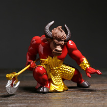Bull Demon King Chinese living room ornaments home accessories Zodiac cow creative Chinese style ceramic ox mascot gift