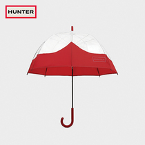 Hunter British fashion brand classic fashion casual solid color transparent wild rainy day British wind portable bubble umbrella