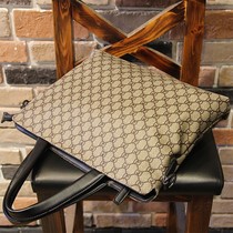 Tide brand Hand bag men 2021 new leisure crossbody shoulder bag business briefcase simple fashion Korean office