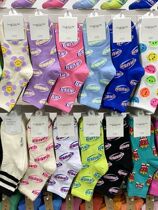 Cute Japanese socks children in the tube socks bubble mouth lace ins tide Net red Korea autumn and winter students long tube cartoon