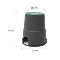  Plastic water intake valve box VB708VB910 valve box 6 inch 10 inch 12 inch 14 valve well solenoid valve buried box