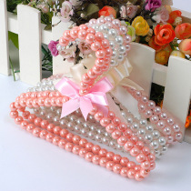 Pet Hanger Mini Dog Pooch Kitty Clothing Containing Finishing Coat Hanger Son Girl Hearts Pearl Brace Clothing Items