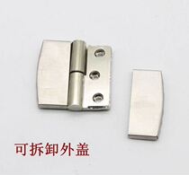 Stainless steel hinge bathroom self-closing door removal folding boutique bathroom toilet return partition can be removed