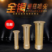 Yueke Fountain Nozzle Flower Morning Glory Music Water Landscape Pool Fish Pond Garden Garden Water Spray Head Home Landscaping