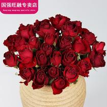 Yunnan multi-headed rose dried flower bouquet real flower air-dried natural living room decoration decoration home furnishings ins Nordic