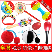 Baby Chasing Training Toys Newborn Baby Red Ball Baby Grasping Puzzle Early Education 3 Months 2 Chasing Listen Toys