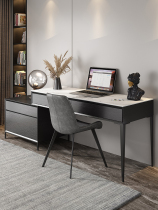 Nordic rock board desk modern minimalist computer desk home desk small apartment Italian minimalist light luxury writing desk