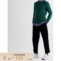 SALE]Norse Projects 2021 Spring Mens green knitted sweater NAP NET-A-PORTER