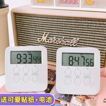 Electronic clock small mini desktop entrance examination clock alarm clock dormitory ins simple student bedside clock alarm clock