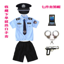  61 childrens police uniform Special police clothes Small soldier boy clothing Military uniform Police uniform Police officer uniform special army suit