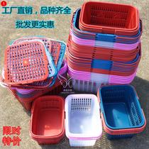 Factory supply 2-12kg square Blue Strawberry Basket Bayberry portable plastic basket grape fruit picking frame with lid