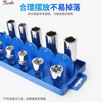 y sleeve storage bracket storage strip box inch inch sleeve head socket placement plastic frame worker