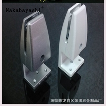 Bottomless screen clip Aluminum alloy L-type screen clip Desk baffle T-type glass clip