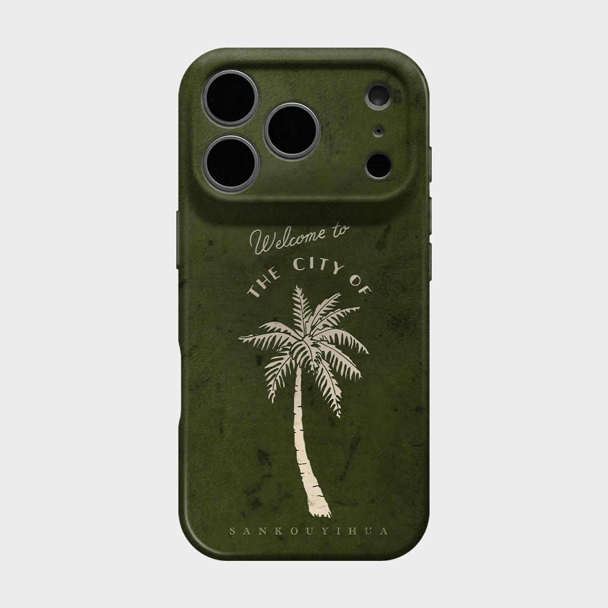 Style 141 — Summer Palm iphone17pm iPhone18promax mobile phone case 16pro — Girls 160+ - Graffiti Cat & Yellow Banana iPhone
