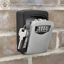 Door hidden key home rainproof password box box door company door spare emergency room card safe deposit box
