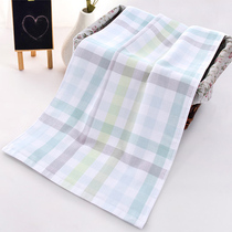 Household towel Cotton gauze adult use medium premium cotton water absorption does not lose hair Thin section soft mens face wash