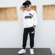 Boys spring and autumn suit necropolis sport Two sets of 2022 new children casual spring clothing for the young boy
