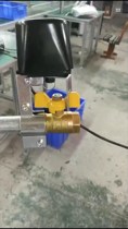 Gas alarm butterfly shut-off valve butterfly valve manipulator close valve control manipulator automatic shut-off valve
