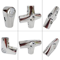 Peiqing 325MM pipe connector clothes clothes rod fastener joint round pipe seat interface wardrobe rod connection flange seat
