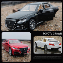 New 1:32 Crown alloy Model sound and light return force six open boy toy simulation car model collection ornaments