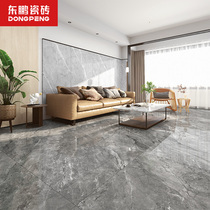 Dongpeng tile large board ceramic tile night blue living room whole body marble floor tile rock board 750x1500 simple