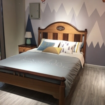 Xinrui Zhi Harui childrens solid wood furniture bed three-door wardrobe environmentally friendly material Nordic style bedroom series
