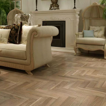 Tiange solid wood floor Cooper floor household wood floor Tiange high-end floor environmentally friendly light gray