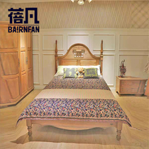 Bevan Locke Small Town American Light Luxury Series Modern Simple Design Solid Wood Series Children's Bed 303-15 Changchun