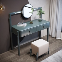 Eurasian Imperial nest Italian light luxury dressing table bedroom modern simple solid wood dressing table with vanity mirror storage table