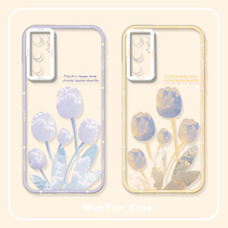 Tulip Huawei Honor 60 mobile phone shell applicable p50pro p40 p40 p30 p20 p20 package lens mate40 mesh red nova7 transparent 8se silicone 9 female v
