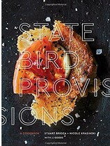 San Francisco Michelin Restaurant Recipe | State Bird Provisions electronic book light