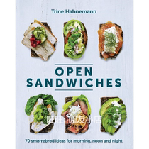 Open Sandwich Bread Snacks Recipe｜Open Sandwiches E-book Light