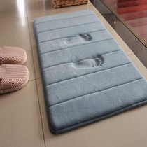 Non-slip slow rebound absorbent bathroom floor mat thick door mat entrance bathroom mat bathroom bedroom living room carpet