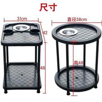 tea cup placing mahjong table foot therapy machine tea table shelf playing cards table and chairs tea water smoke cylinder foot therapy room side table square small