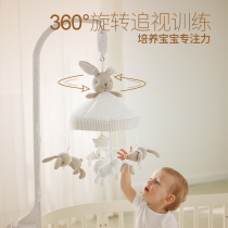 SoftLife Baby Rotating Music Bed Bell Baby Suspended Bedtime Bell Cloth Art Pendant Rocking Bell Appeasing Doll