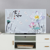 New 65 inch TV dust cover towel TV dust cover Nordic 55 inch dust cover cloth TV cloth cover