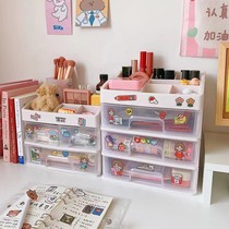 Wholesale Drawer student desk surface Stationery Make-up Containing box Drawer Office Rack Dormitory Renovation
