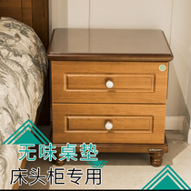 Nightstand cover cloth ins Wind dressing table desktop mat pvc chest cabinet mat sideboard tablecloth waterproof and dustproof