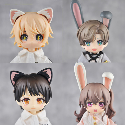taobao agent YMY accessory cat ears rabbit ears cat claw cat feet OB11 body GSC accessories with magnet spot
