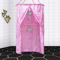 Mobile bathing room home outdoor bathing shed shower shower shed rural simple summer outdoor bathing artifact