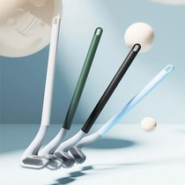 Net red cleaning silicone toilet brush hanging wall type wall-mounted home No dead angle washing toilet toilet toilet brush