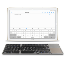 Bluetooth keyboard wireless three-fold mini touch Android iOS Apple iPad tablet Huawei Samsung mobile phone