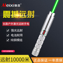 Chuangxi M305 high-power green laser flashlight outdoor navigation tunnel construction site driving school coach Security night patrol instructions strong light long-range laser pointer blue light pen laser laser laser light charging